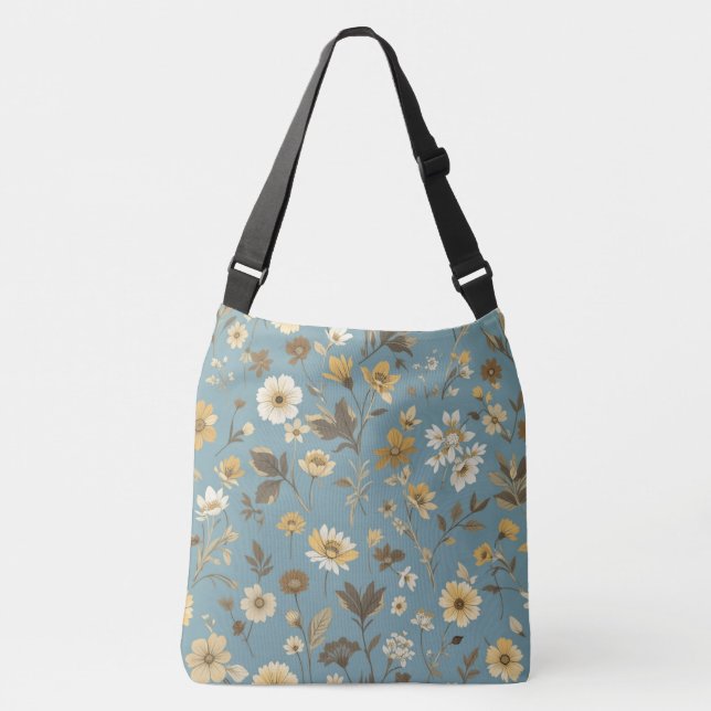 Bolsa Ajustável Azul-Jardim Grande (Frente)