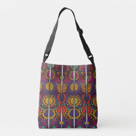 Bolsa Ajustável Bag Afro-Impressão Crossbody