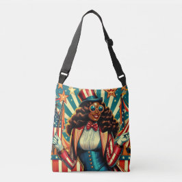 Bolsa Ajustável Bag Crossbody Designer de Arte Pop Americana