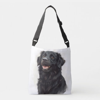 Bolsa Ajustável Bag (Crossbody) do Retriever Placado Preto