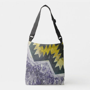 Bolsa Ajustável Bag Design Geométrico Corpo Americano Nativo