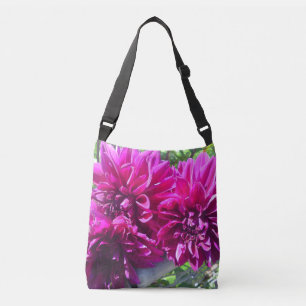 Bolsa Ajustável Bag Flor Roxo Dahlia