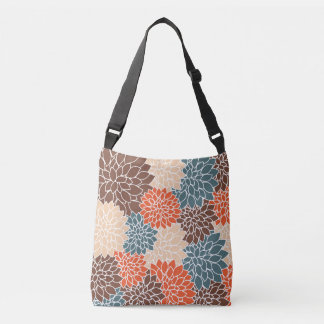 Bolsa Ajustável Bag Floral Crossbody Retro