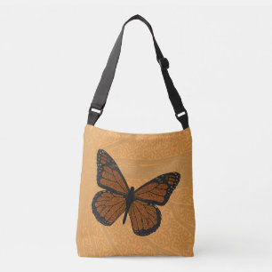 Bolsa Ajustável Bag Monarch All-Over-Impressão Doodled