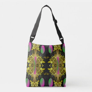 Bolsa Ajustável Bag Over-Impressão Crossbody - Dígito Negrito e Co