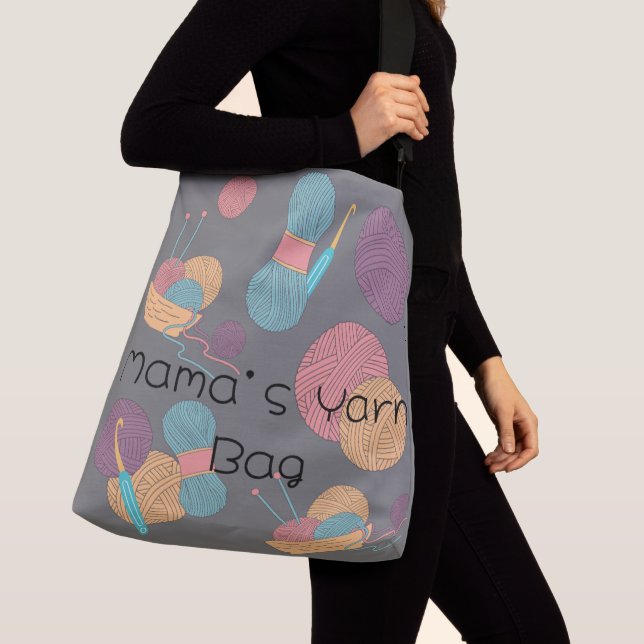 Bolsa Ajustável Bag Personalizável do Yarn Crossbody (Close Up)