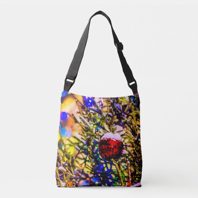 Bolsa Ajustável Ball Red de Natal (Frente)