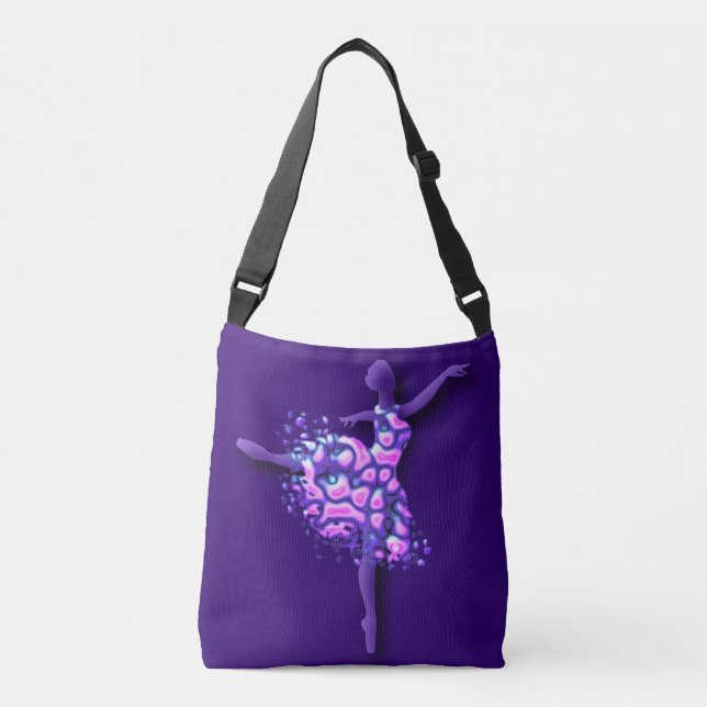 Bolsa Ajustável Ballerina Crossbody Bag Balé Dançarina (Frente)