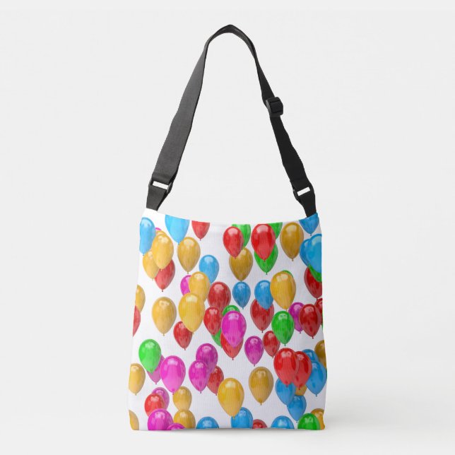 Bolsa Ajustável Balões coloridos 3D (Frente)