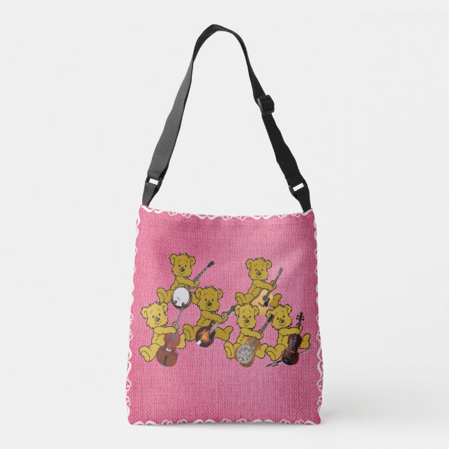 Bolsa Ajustável Banda DE URSO TEDDY - SACO DE ROSSBODY (Verso)