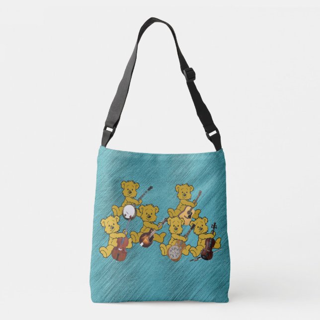 Bolsa Ajustável Banda DE URSO TEDDY - SACO DE ROSSBODY (Verso)