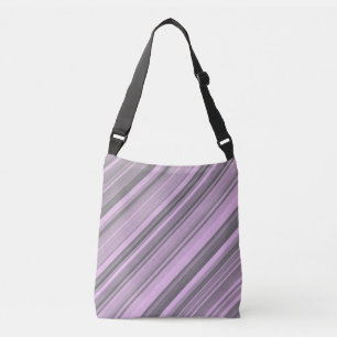 Bolsa Ajustável Bandas de Cinzas roxas