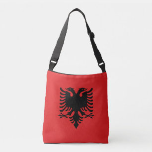 Bolsa Ajustável Bandeira albanesa