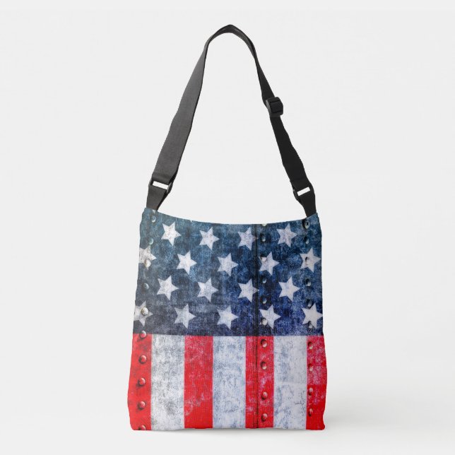 Bolsa Ajustável Bandeira Americana (Frente)