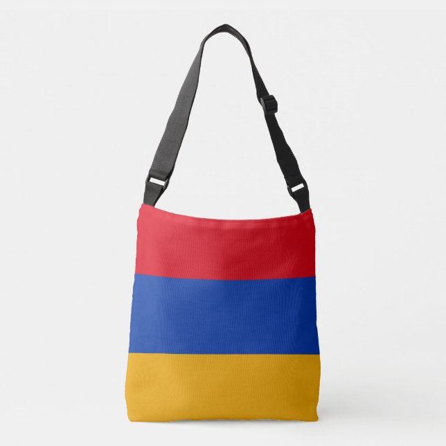 Bolsa Ajustável bandeira armênia (Frente)
