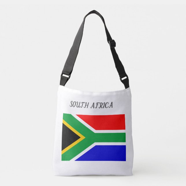 Bolsa Ajustável Bandeira da África do Sul (Frente)