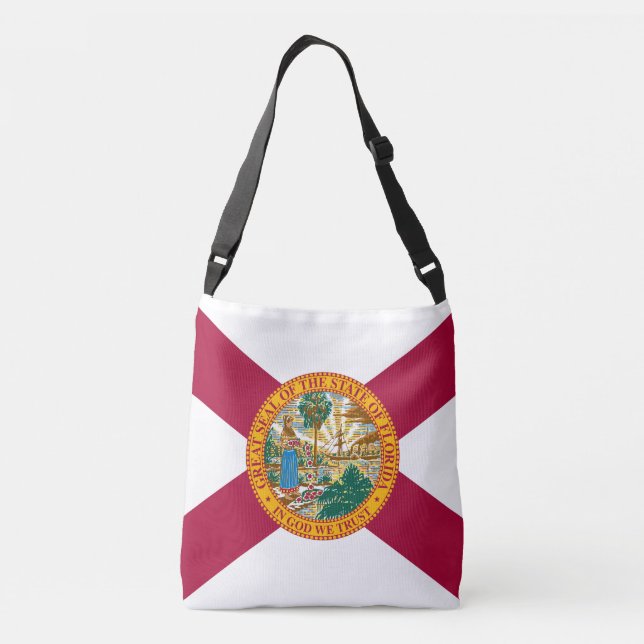 Bolsa Ajustável Bandeira da Flórida (Verso)