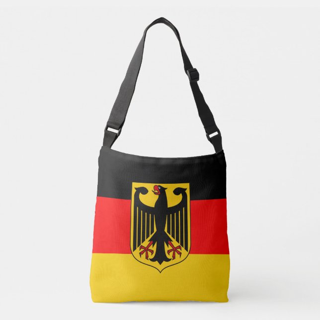 Bolsa Ajustável Bandeira de Alemanha (Frente)