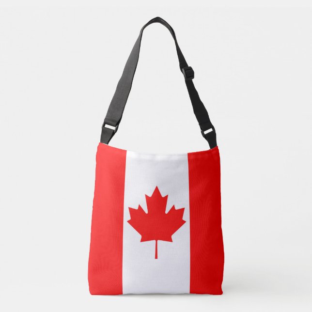 Bolsa Ajustável Bandeira de Canadá (Frente)