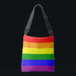 Bolsa Ajustável Bandeira do arco-íris<br><div class="desc">Leve seus mantimentos ou pertences com orgulho.</div>
