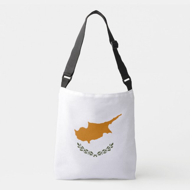 Bolsa Ajustável Bandeira do Chipre (Frente)