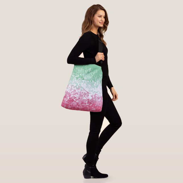 Bolsa Ajustável Bandeira do Orgulho Abrosexual Psicodélico Groovy  (No(a) Modelo)