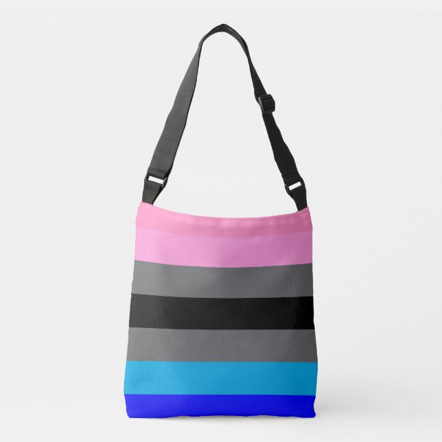 Bolsa Ajustável Bandeira do Orgulho Ambonec (Frente)
