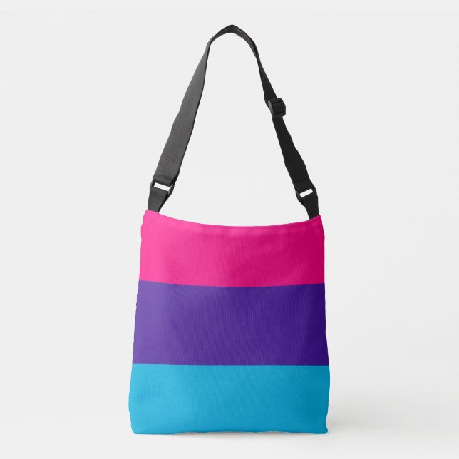 Bolsa Ajustável Bandeira do Orgulho Andrógino (Frente)