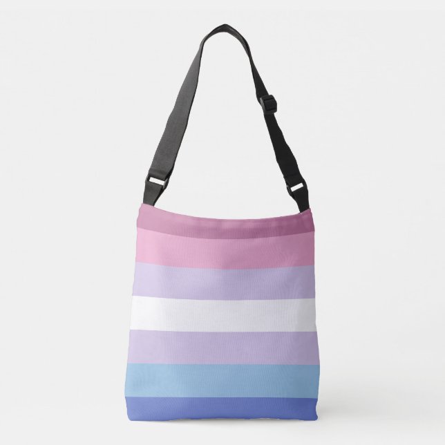 Bolsa Ajustável Bandeira do Orgulho Bigênero (Frente)