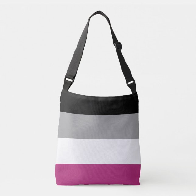 Bolsa Ajustável Bandeira do Orgulho da Ginefilia (Frente)