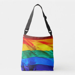 Bolsa Ajustável Bandeira do orgulho gay SlipperyJoe's ondulando ve