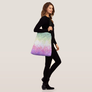 Bolsa Ajustável Bandeira do Orgulho Genderdoe Abstrato Boho Trippy
