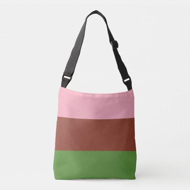 Bolsa Ajustável Bandeira do Orgulho Ginossexual (Frente)