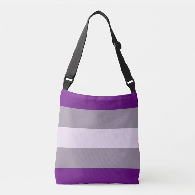 Bolsa Ajustável Bandeira do Orgulho Grissexual (Frente)