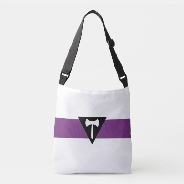 Bolsa Ajustável Bandeira do Orgulho Lésbico (Frente)