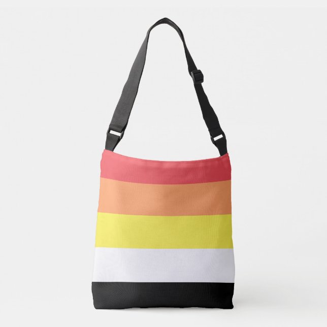Bolsa Ajustável Bandeira do Orgulho Litsexual (Frente)