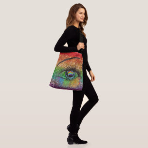 Bolsa Ajustável Bandeira fabulosa w/Eye 530861a da coleção do