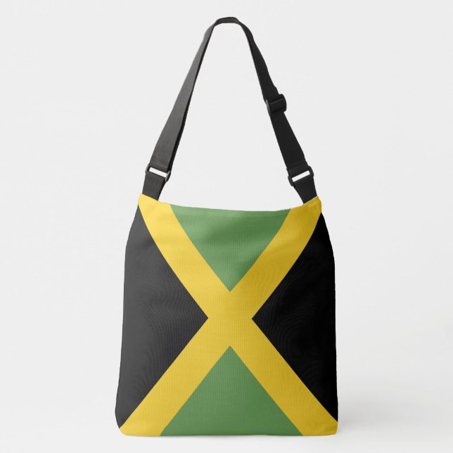 Bolsa Ajustável Bandeira jamaicana (Frente)