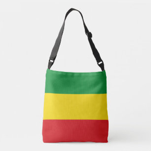 Bolsa Ajustável Bandeira Rastafári Rasta Etíope