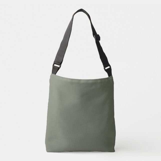 Bolsa Ajustável Bandeja de Canvas Verde do Moss Personalizado (Frente)
