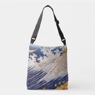 Bolsa Ajustável Barcos de Pesca do Oceano Hokusai Ondas