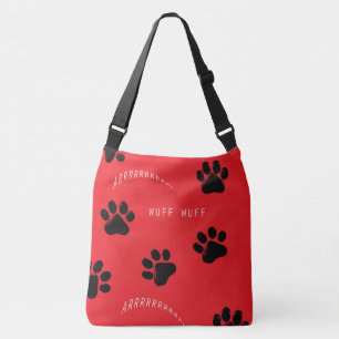 Bolsa Ajustável Barra de ferramentas do ombro vermelho da pata