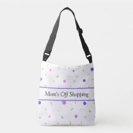 Bolsa Ajustável Barra de Toques de Flor de Água | Nome personaliza