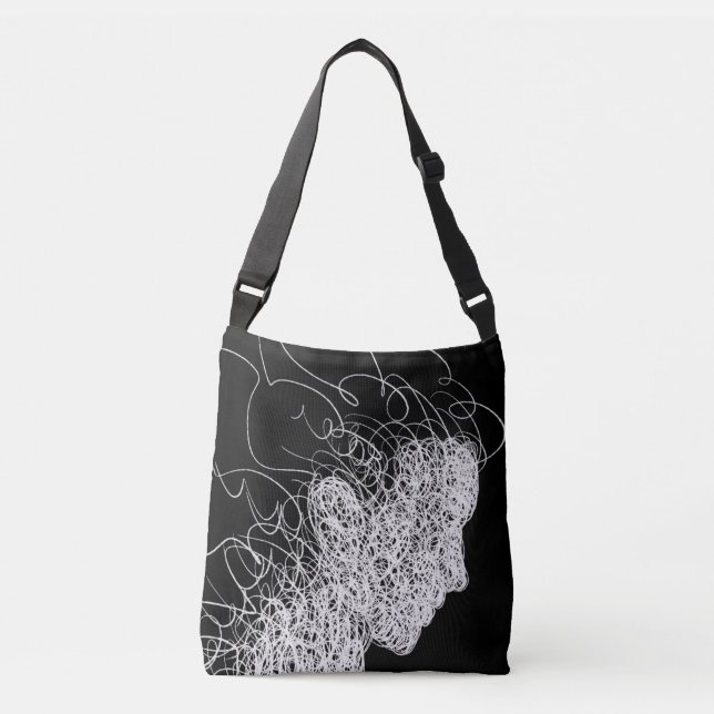 Bolsa Ajustável Barra de Trabalho de arte de Linhas (Frente)