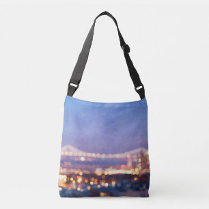 Bolsa Ajustável Bay Bridge Glow San Francisco Photo Bag