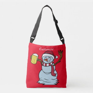 Bolsa Ajustável Bebado de cerveja Snowman Thunder_Cove
