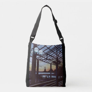 Bolsa Ajustável Bêbado no Aniversário da Liberdade, Ilha Ellis