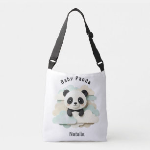 Bolsa Ajustável Bebê Panda Dobrado Origami Fofo
