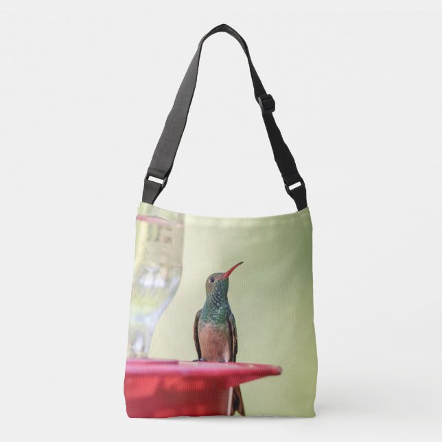 Bolsa Ajustável Beija-flor-de-barriga-batana no Texas (Frente)