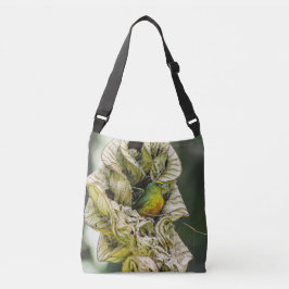 Bolsa Ajustável Beija-Flor Euphonia Florestal Aninhado em Cavidade